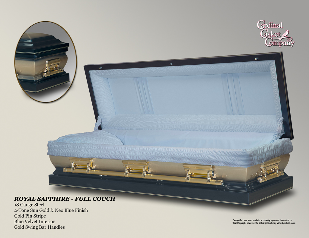 Royal Sapphire Full Couch
